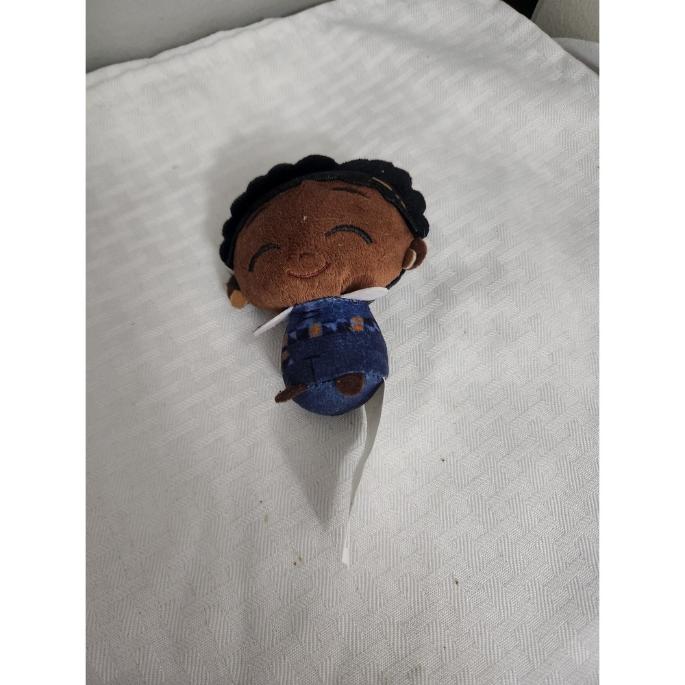 Disney Wish Asha Plush Beanbag Toy Just Play Blue Dress Small Stuffed Character